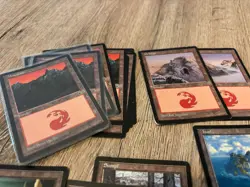 PORTAL Basicland Sammlung, Old 90er Premodern, 48 Standardlander Mtg Magic - Image 2