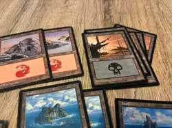PORTAL Basicland Sammlung, Old 90er Premodern, 48 Standardlander Mtg Magic - Image 4