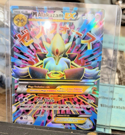 POKEMON MALAKAZAM HP210 26/124 2017 CARD (EXCELLENT IN PROTECTIVE COVER) - Image 1