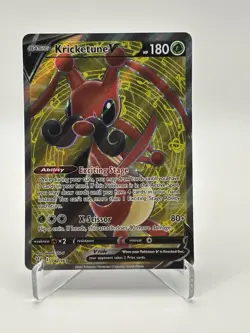 Pokemon TCG SS Battle Styles Kricketune v Full Art Rare Card 142/163 - Image 1