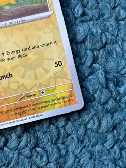 PIKACHU 025/165 Scarlet & Violet 151 Set - REVERSE HOLO Pokemon Card - NM - Image 4