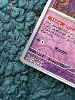 HAUNTER 093/165 Scarlet & Violet 151 Set - REVERSE HOLO Pokemon Card - NM - Image 3