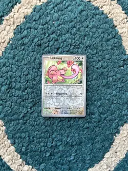 LICKITUNG 108/165 Scarlet & Violet 151 Set - REVERSE HOLO Pokemon Card - NM - Image 2