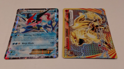 Pokemon Arcanine BREAK Holo Card XY180 HP 160 & Basic Ash-Greninja EX HP 170 - Image 1