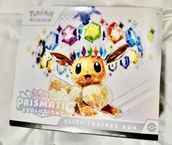Pokemon TCG Prismatic Evolutions Elite Trainer Box ETB - Factory Sealed - Image 1
