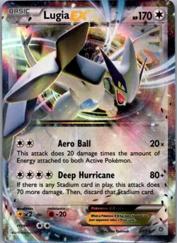 Lugia EX 68/98 Holo Rare EX Ancient Origins Pokemon Lightly Played - Image 1