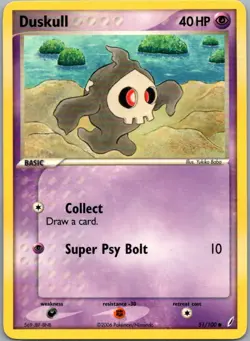 Duskull 51/100 Common Crystal Guardians Pokemon Lightly Played - Image 1