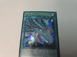 YUGIOH - EYE OF TIMAEUS - DRL3-EN045 - 1ST EDITION - ULTRA RARE - YGO TCG - Image 5