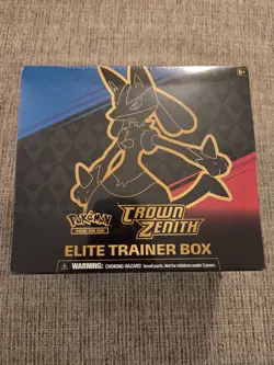 Pokemon TCG Crown Zenith Elite Trainer Box ETB New/Sealed - Image 1