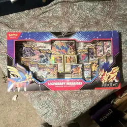 Pokemon Legendary Warriors Premium Collection Box Zacian Zamazenta - Image 1