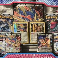 Pokemon Legendary Warriors Premium Collection Box Zacian Zamazenta - Image 2