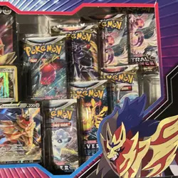 Pokemon Legendary Warriors Premium Collection Box Zacian Zamazenta - Image 4