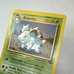 Nidorina 40/64 Unlimited Vintage 1999 Jungle Set Non-Holo Pokemon Card - Image 5