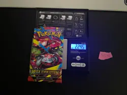 22.45g VERY HEAVY MEGA EVOLUTION Pokemon Sealed Booster Pack New SIR/HRU - Image 1