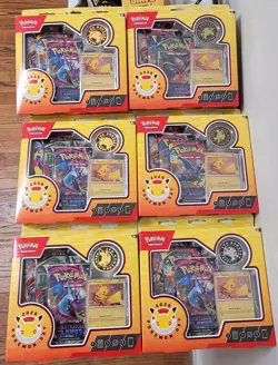 LOT of (6) 2026 Pokemon Day 30th Anniversary Collection Box W Phantasmal & MEGA - Image 1