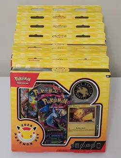 LOT of (6) 2026 Pokemon Day 30th Anniversary Collection Box W Phantasmal & MEGA - Image 2