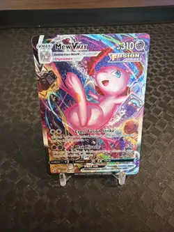 Pokemon Mew VMAX Alternate Art Secret Rare 269/264 Fusion Strike Holo *Mod Play - Image 1