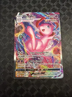 Pokemon Mew VMAX Alternate Art Secret Rare 269/264 Fusion Strike Holo *Mod Play - Image 5