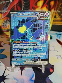 Pokemon TCG Iron Crown EX 158/131 Special Illustration Rare Prismatic Evolutions - Image 2