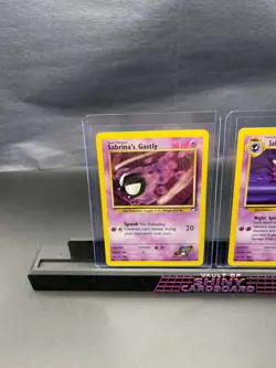 👻 Sabrina's Gastly 93/132 & Haunter 58/132 Gym Heroes Pokemon Bundle - Image 2