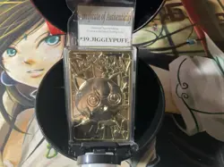 1999 Pokemon JigglyPuff LIMITED EDITION. 23k Gold Plated Sealed - Image 3