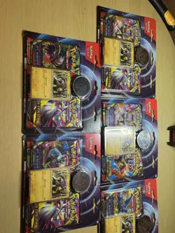 ⚡ Pokemon TCG: Phantasmal Flames & Mega Evolution 5x Blister Lot ⚡ - Image 1