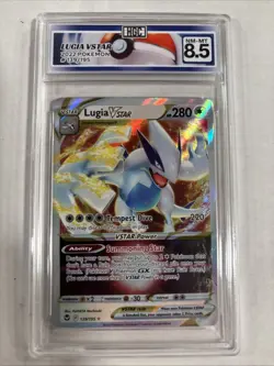 2022 Pokemon Lugia Vstar #139 HGC 8.5 (sb4) - Image 1