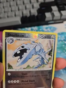 Steelix (Reverse Holo) 38/130 Diamond & Pearl (LP-/MP) Pokemon TCG - Image 3