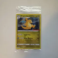 Pokemon Dragonite GameStop Exclusive Promo Holo Sealed Pack SWSH Promo - Image 1