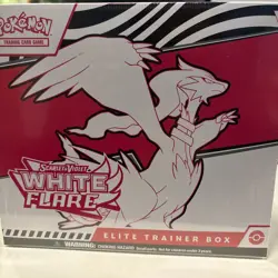 Pokemon TCG Scarlet Violet White Flare Elite Trainer Box New Sealed - Image 1