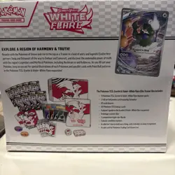 Pokemon TCG Scarlet Violet White Flare Elite Trainer Box New Sealed - Image 2