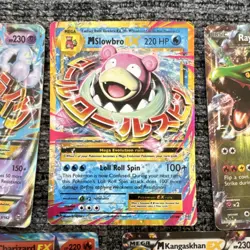 Pokemon TCG XY Mega EX Holo Lot - Mewtwo, Slowbro, Rayquaza, Charizard, Kangask… - Image 3