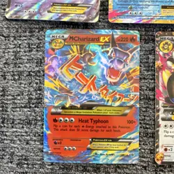Pokemon TCG XY Mega EX Holo Lot - Mewtwo, Slowbro, Rayquaza, Charizard, Kangask… - Image 5