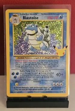 Pokemon Celebrations Blastoise 2/102 Classic Collection Holo Near Mint - Image 1