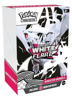 Pokemon TCG Scarlet & Violet 10.5 White Flare Booster Bundle Set - Image 1
