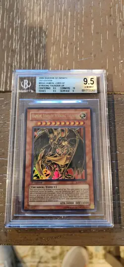 Yugioh 1st Edition Set Of 3 Shadow Of Infinity Ultra Rare Uria, Hamon, Raviel - Image 5