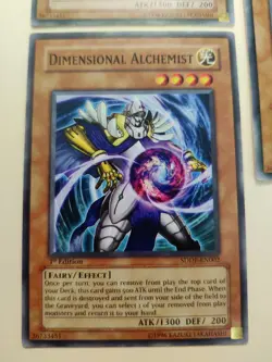 3x Dimensional Alchemist SDDE-EN002 1st Ed/Unlimited LP/MP - Image 4
