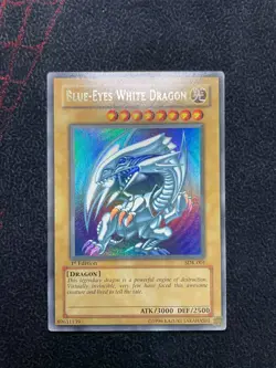 Yugioh - Blue-Eyes White Dragon (SDK-001) - Starter Deck: Kaiba 1st Edition NM - Image 1
