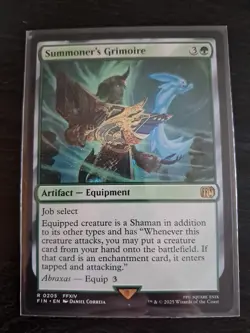 Summoner's Grimoire Final Fantasy Regular - Artifact - FIN 0205 - MTG - Image 1