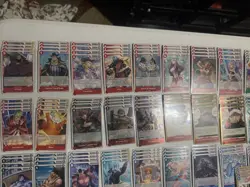 One piece op-14 eb-04 azure seven seas common, uncommon, rare play set x4 - Image 2