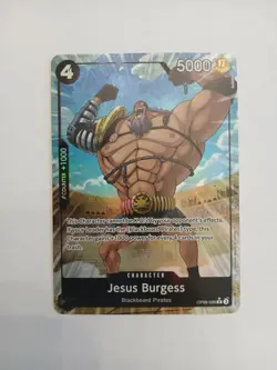 One Piece Jesus Burgess Foil Emperors in the New World OP09-086 Alternate Art - Image 1
