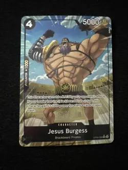 One Piece Jesus Burgess Foil Emperors in the New World OP09-086 Alternate Art - Image 1