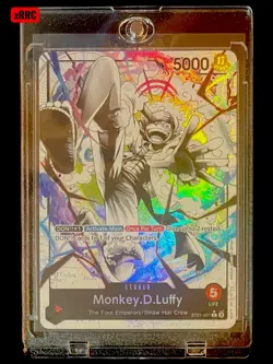 Monkey D. Luffy Gear 5 ST21-001 Parallel Art Leader One Piece NM Magnet Case - Image 2