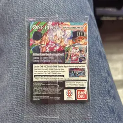 Bandai Promo Holo One Piece CCG Monkey D. Luffy US Voyage P-055 5000 Power - Image 2