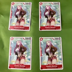 One Piece Jewelry Bonney OP14-007 Playset (x4) - The Azure Sea's Seven Warlords - Image 1