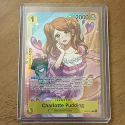Charlotte Pudding Alternate Art OP03-112 Pillars of Strength One Piece English - Image 1