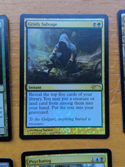 MTG FNM, WPN, Player Reward, 8 promo foils, Llanowar Elves, Desert, see desc. - Image 4