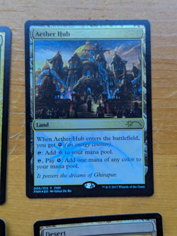 MTG FNM, WPN, Player Reward, 8 promo foils, Llanowar Elves, Desert, see desc. - Image 5