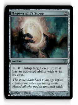 MTG | Magewright's Stone | The List | Foil | Heavily Played | English - Image 1