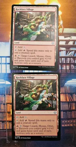 2 X Rockface Village Bloomburrow Regular - Image 1